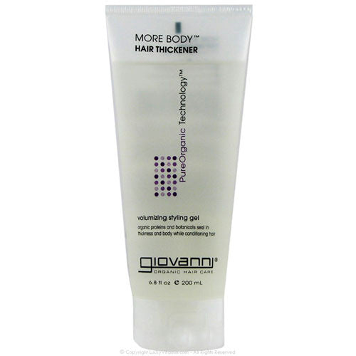 Giovanni More Body Hair Thickener Volumizing Hair Styling Gel, 6.8 Oz